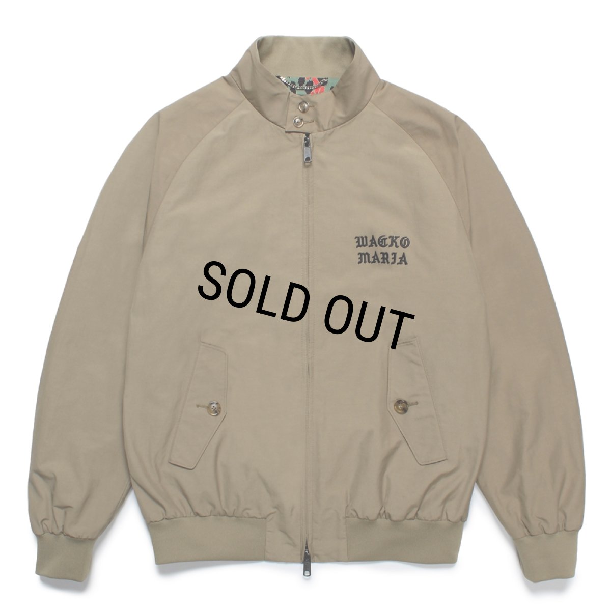 画像2: WACKO MARIA/BARACUTA / G9 HARRINGTON JACKET（BEIGE）［G9ハリントンJKT-25春夏］ (2)
