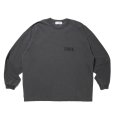 画像2: COOTIE PRODUCTIONS/Pigment Dyed L/S Tee（Black）［ピグメントダイ長袖T-25春夏］ (2)