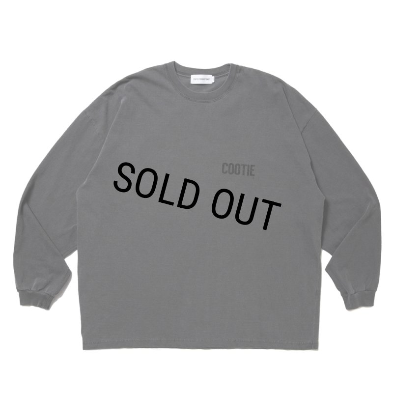 cootie ピグメントダイ　ロンT cootie ピグメントダイ ロンT COOTIE / Pigment Dyed L/S Tee