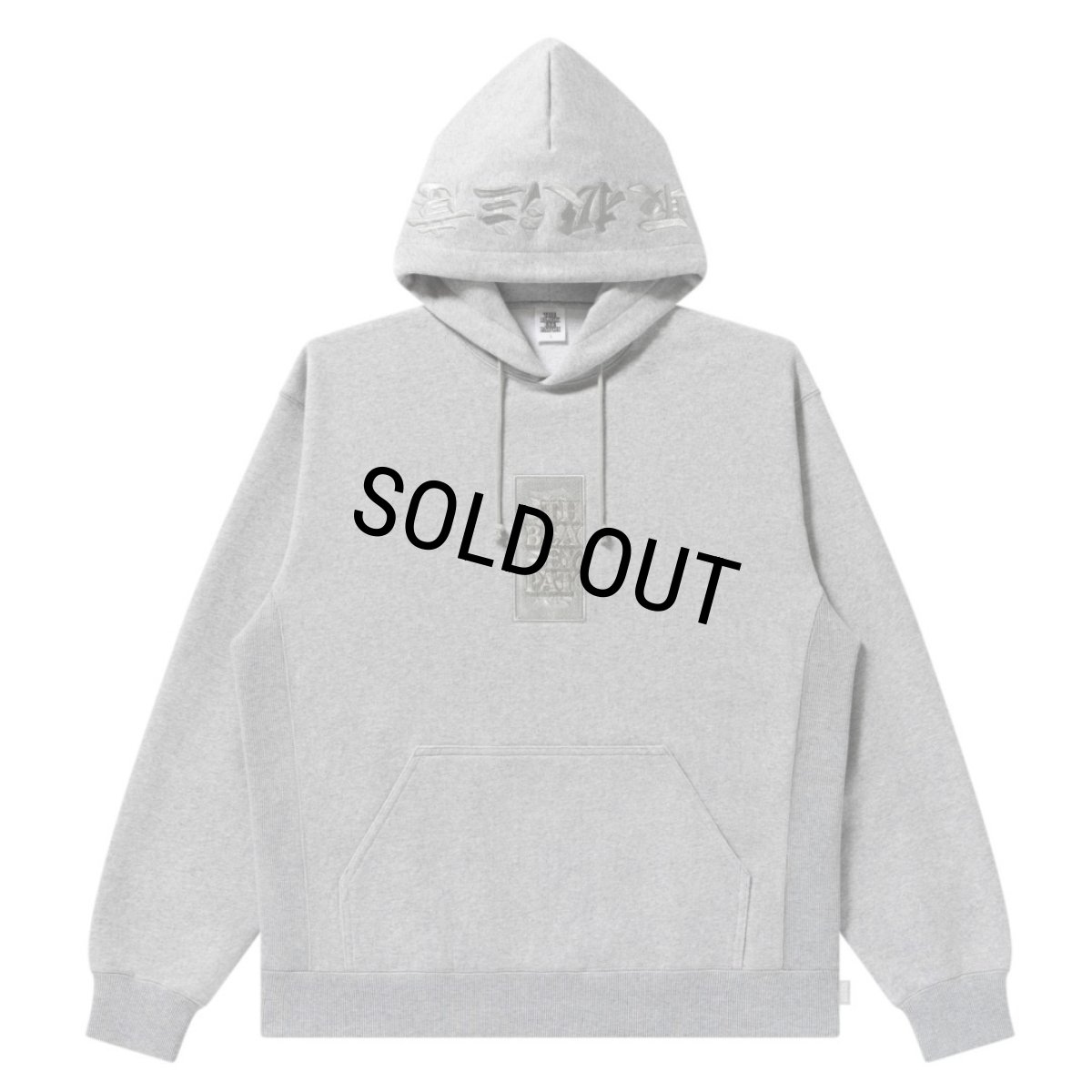 画像1: BlackEyePatch/HANDLE WITH CARE HOODIE（HEATHER GRAY） (1)