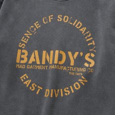 画像4: RATS/PIGMENT DYED CREW NECK SWEAT（BLACK）［ピグメントダイクルーネックスウェット-25春夏］ (4)