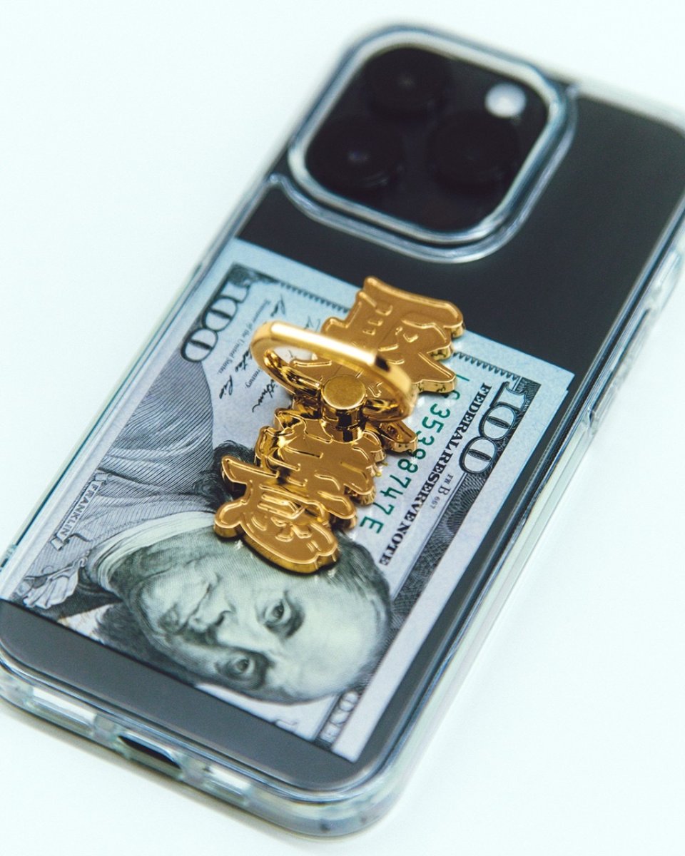 画像3: BlackEyePatch/HWC PHONE RING（GOLD） (3)