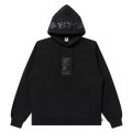 BlackEyePatch/HANDLE WITH CARE HOODIE（BLACK）