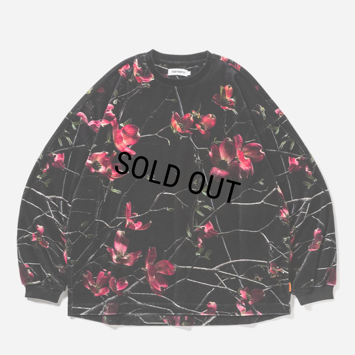 画像1: TIGHTBOOTH/DOGWOOD VELOUR L/S SHIRT（Dogwood）［ドッグウッドベロア長袖-25春夏］ (1)