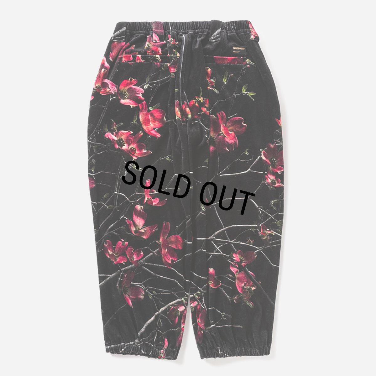 画像2: TIGHTBOOTH/DOGWOOD VELOUR BALLOON PANTS（Dogwood）［ドッグウッドベロアバルーンパンツ-25春夏］ (2)