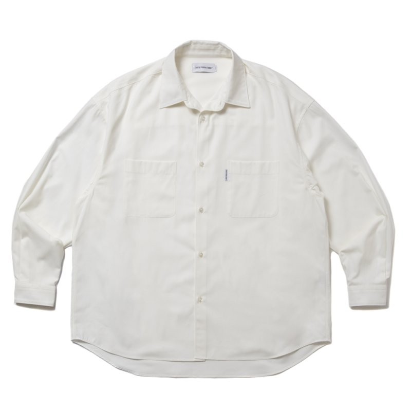 画像1: COOTIE PRODUCTIONS/Gas Boil Oxford L/S Shirt（Off White）［オックスフォードシャツ-25春夏］
