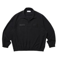 COOTIE PRODUCTIONS/Leno Cloth Squeeze Holes Skipper（Black）［スクイーズホールズスキッパー-25春夏］