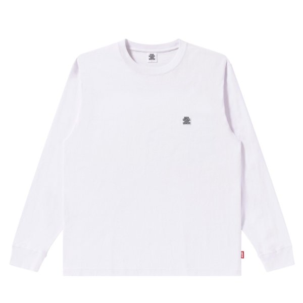 画像1: BlackEyePatch/SMALL OG L/S TEE（WHITE）