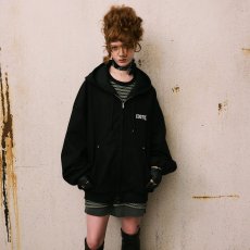 画像8: COOTIE PRODUCTIONS/Abyss Dyed Duck Hooded Work Jacket（Black）［フーデッドワークJKT-25春夏］ (8)