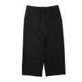 COOTIE PRODUCTIONS/Leno Cloth T/Q Cut Easy Trousers（Black）［スリークォーターカットイージートラウザース-25春夏］