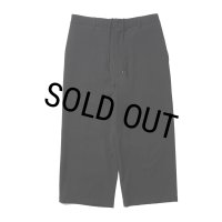 COOTIE PRODUCTIONS/Leno Cloth T/Q Cut Easy Trousers（Black）［スリークォーターカットイージートラウザース-25春夏］