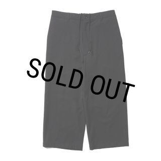 COOTIE PRODUCTIONS/Leno Cloth T/Q Cut Easy Trousers（Black
