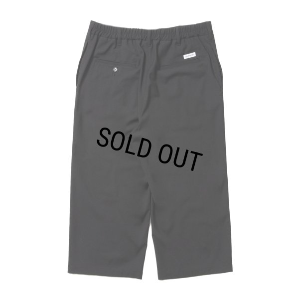 画像2: COOTIE PRODUCTIONS/Leno Cloth T/Q Cut Easy Trousers（Black）［スリークォーターカットイージートラウザース-25春夏］