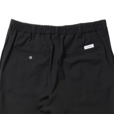 画像4: COOTIE PRODUCTIONS/Leno Cloth T/Q Cut Easy Trousers（Black）［スリークォーターカットイージートラウザース-25春夏］ (4)