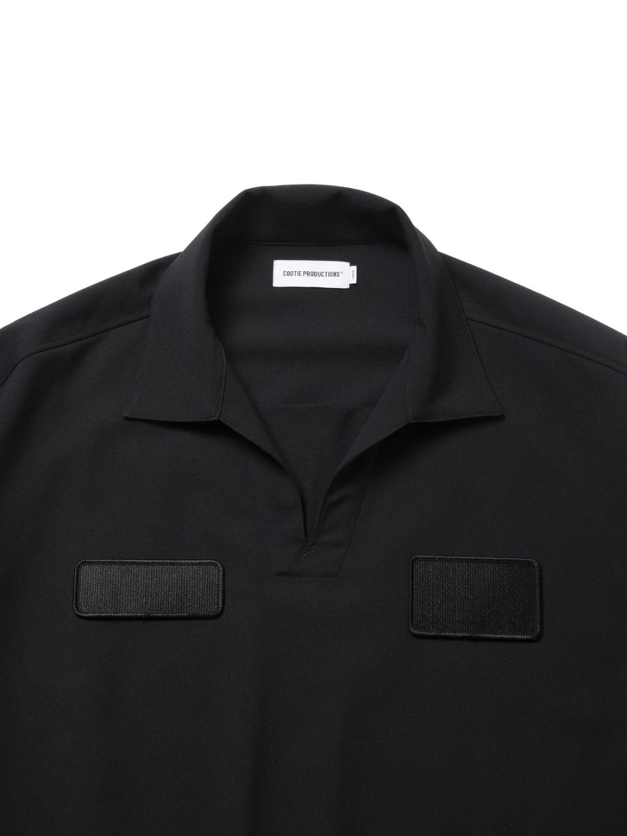 画像3: COOTIE PRODUCTIONS/Leno Cloth Squeeze Holes Skipper（Black）［スクイーズホールズスキッパー-25春夏］ (3)
