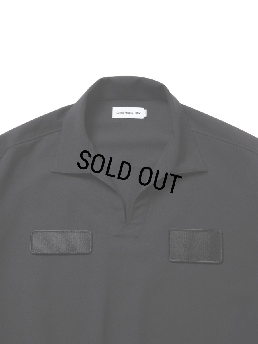 画像3: COOTIE PRODUCTIONS/Leno Cloth Squeeze Holes Skipper（Black）［スクイーズホールズスキッパー-25春夏］ (3)