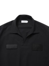 画像3: COOTIE PRODUCTIONS/Leno Cloth Squeeze Holes Skipper（Black）［スクイーズホールズスキッパー-25春夏］ (3)
