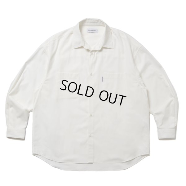 画像1: COOTIE PRODUCTIONS/Gas Boil Oxford L/S Shirt（Off White）［オックスフォードシャツ-25春夏］