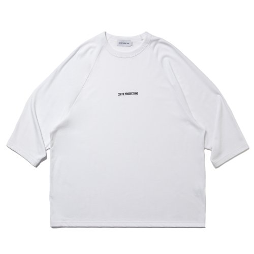 他の写真1: COOTIE PRODUCTIONS/C/R Smooth Jersey T/Q Raglan Sleeve Tee（White）［スムースジャージラグラン7分袖T-25春夏］