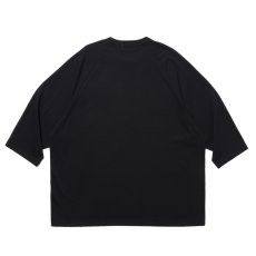 画像2: COOTIE PRODUCTIONS/C/R Smooth Jersey T/Q Raglan Sleeve Tee（Black）［スムースジャージラグラン7分袖T-25春夏］ (2)