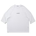 COOTIE PRODUCTIONS/C/R Smooth Jersey T/Q Raglan Sleeve Tee（White）［スムースジャージラグラン7分袖T-25春夏］