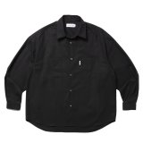 COOTIE PRODUCTIONS/Gas Boil Oxford L/S Shirt（Black）［オックスフォードシャツ-25春夏］