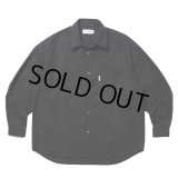 COOTIE PRODUCTIONS/Gas Boil Oxford L/S Shirt（Black）［オックスフォードシャツ-25春夏］