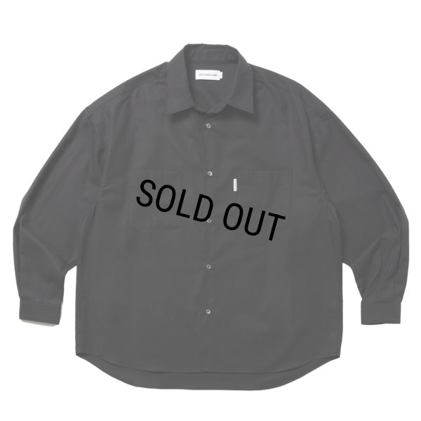 画像1: COOTIE PRODUCTIONS/Gas Boil Oxford L/S Shirt（Black）［オックスフォードシャツ-25春夏］