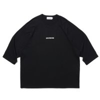 COOTIE PRODUCTIONS/C/R Smooth Jersey T/Q Raglan Sleeve Tee（Black）［スムースジャージラグラン7分袖T-25春夏］