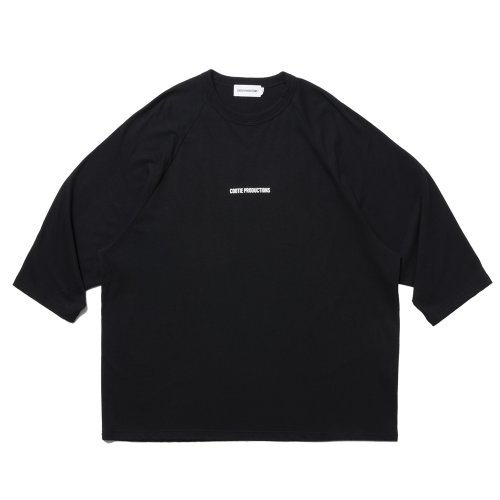他の写真1: COOTIE PRODUCTIONS/C/R Smooth Jersey T/Q Raglan Sleeve Tee（Black）［スムースジャージラグラン7分袖T-25春夏］