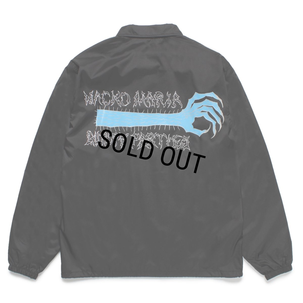 画像1: WACKO MARIA/NECKFACE / COACH JACKET（BLACK）［コーチJKT-25春夏］ (1)