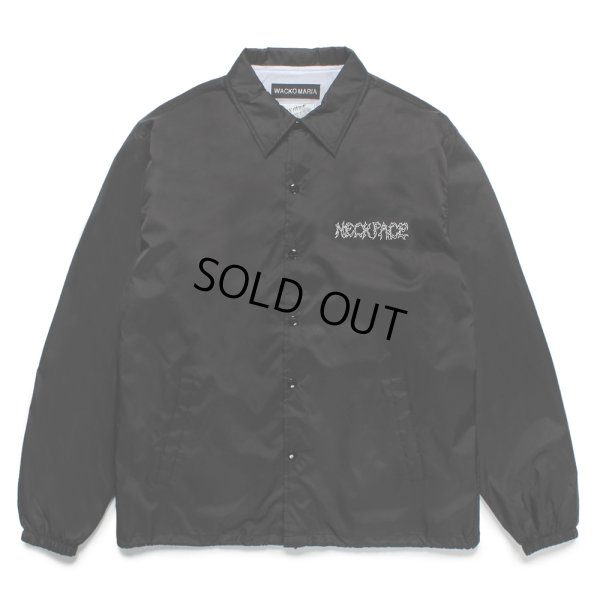 画像2: WACKO MARIA/NECKFACE / COACH JACKET（BLACK）［コーチJKT-25春夏］