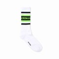 WACKO MARIA/LOGO JACQUARD SOCKS（WHITE/GREEN）［ロゴジャガードソックス-25春夏］