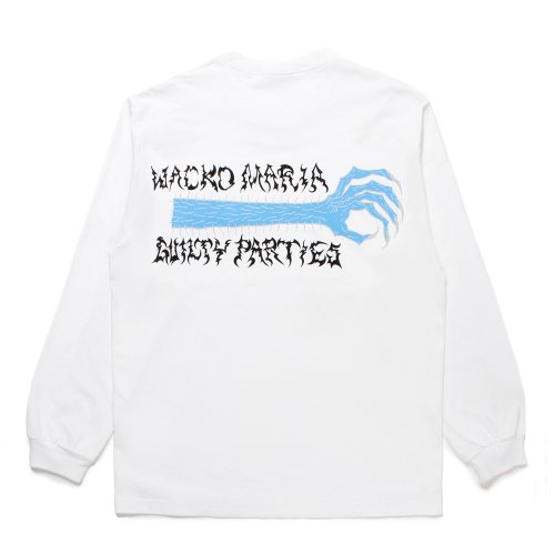 他の写真2: WACKO MARIA/NECKFACE / WASHED HEAVY WEIGHT LONG SLEEVE T-SHIRT（WHITE）［プリント長袖T-25春夏］