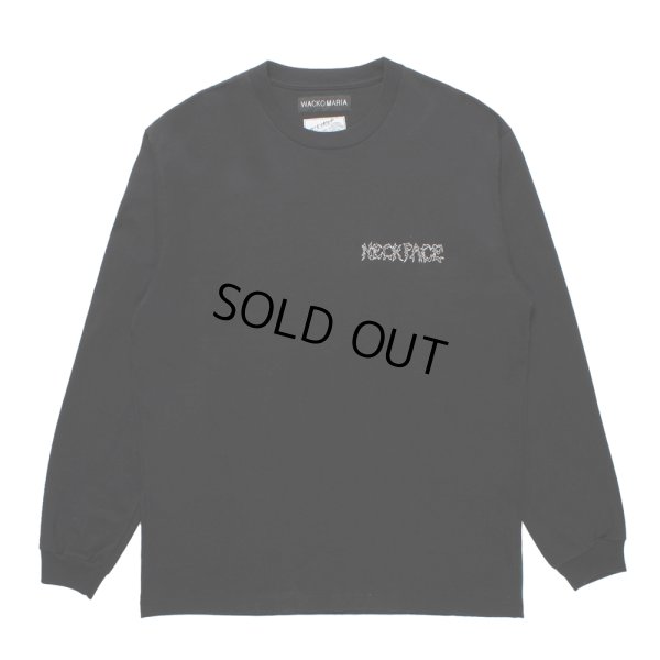 画像2: WACKO MARIA/NECKFACE / WASHED HEAVY WEIGHT LONG SLEEVE T-SHIRT（BLACK）［プリント長袖T-25春夏］