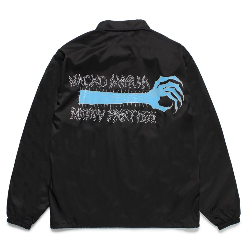画像2: WACKO MARIA/NECKFACE / COACH JACKET（BLACK）［コーチJKT-25春夏］