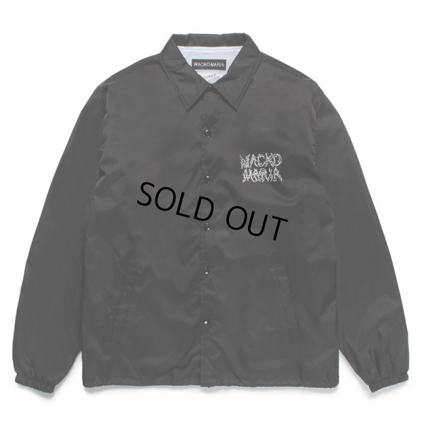 画像2: WACKO MARIA/NECKFACE / COACH JACKET（BLACK）［コーチJKT-25春夏］