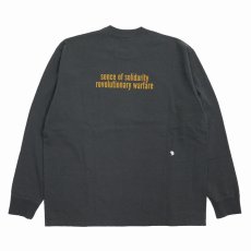 画像2: RATS/CIRCLE POCKET L/S TEE（CHARCOAL）［プリント長袖ポケT-25春夏］ (2)