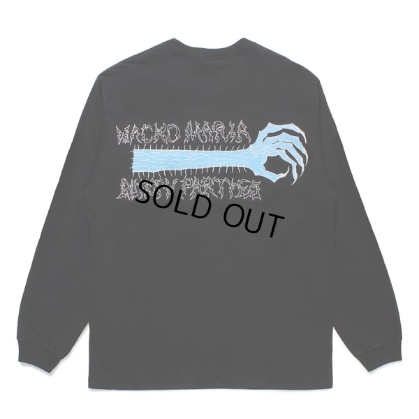 画像1: WACKO MARIA/NECKFACE / WASHED HEAVY WEIGHT LONG SLEEVE T-SHIRT（BLACK）［プリント長袖T-25春夏］