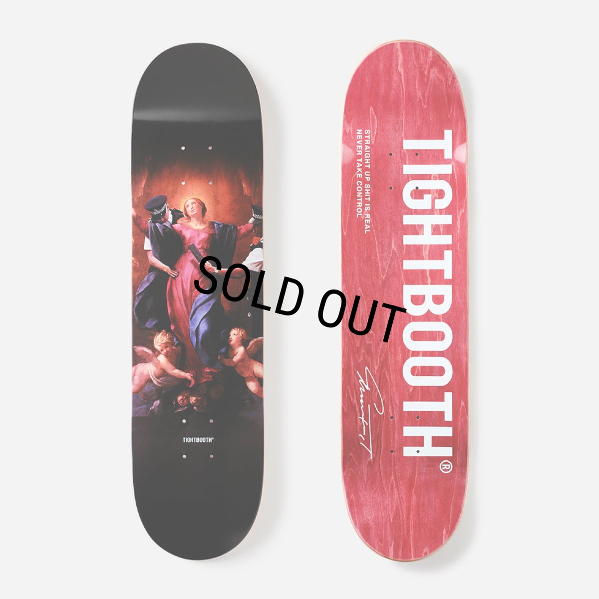 画像1: 【20％OFF】TIGHTBOOTH/POLICE CHECKUP［スケートデッキ-25春夏］ (1)