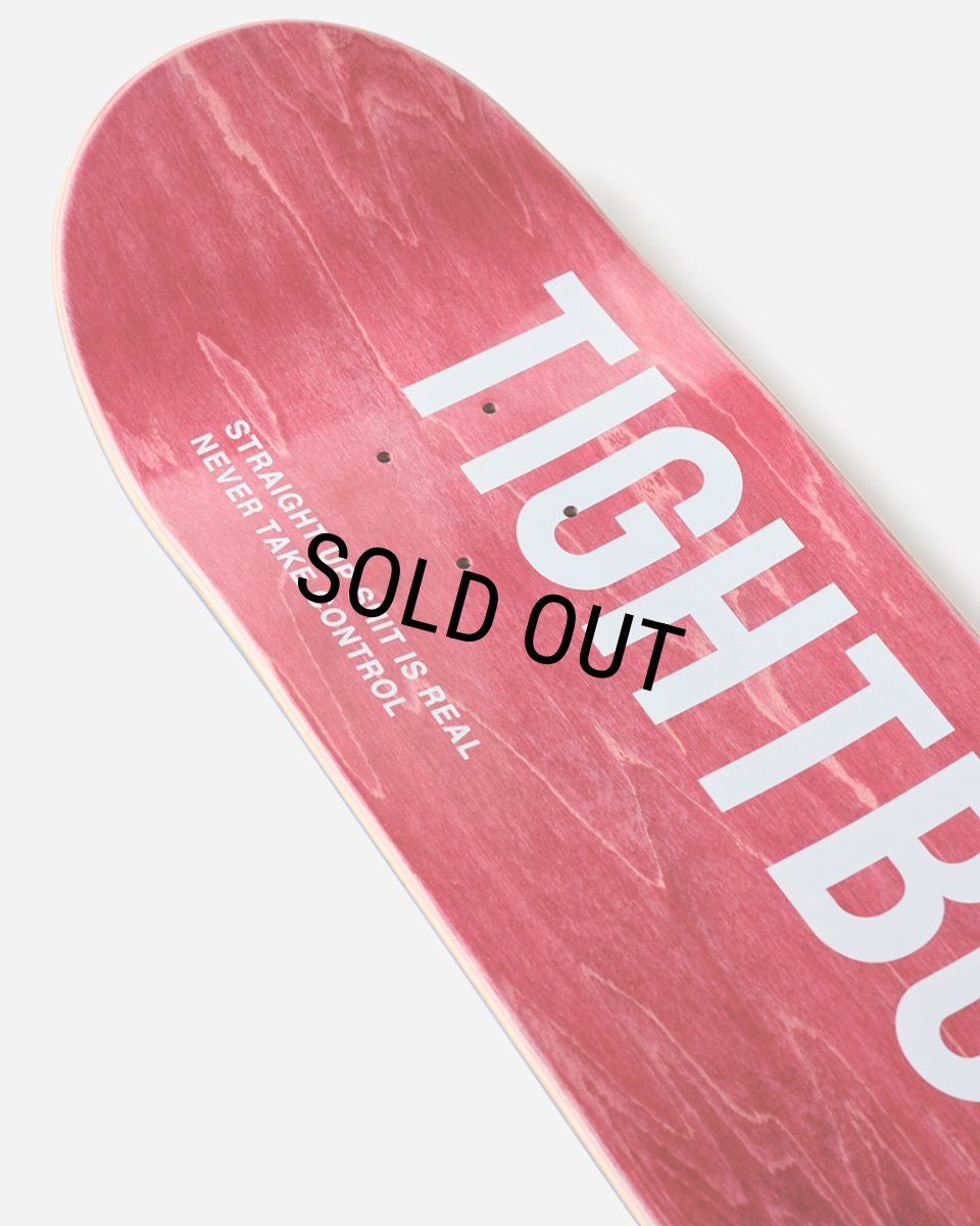 画像8: 【20％OFF】TIGHTBOOTH/POLICE CHECKUP［スケートデッキ-25春夏］ (8)