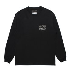 画像2: WACKO MARIA/NECKFACE / WASHED HEAVY WEIGHT LONG SLEEVE T-SHIRT（BLACK）［プリント長袖T-25春夏］ (2)