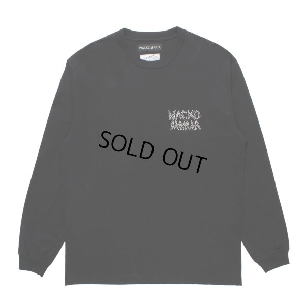 画像2: WACKO MARIA/NECKFACE / WASHED HEAVY WEIGHT LONG SLEEVE T-SHIRT（BLACK）［プリント長袖T-25春夏］