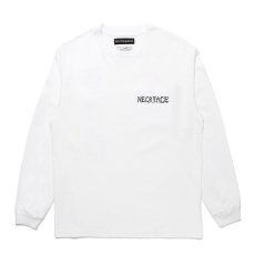 画像2: WACKO MARIA/NECKFACE / WASHED HEAVY WEIGHT LONG SLEEVE T-SHIRT（WHITE）［プリント長袖T-25春夏］ (2)