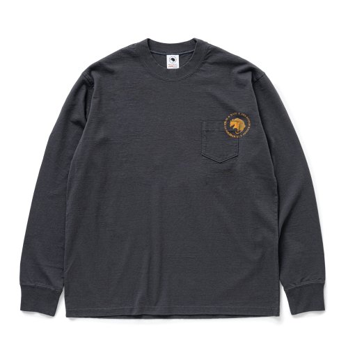 他の写真1: RATS/CIRCLE POCKET L/S TEE（CHARCOAL）［プリント長袖ポケT-25春夏］