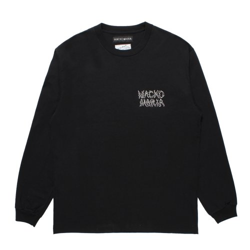 他の写真1: WACKO MARIA/NECKFACE / WASHED HEAVY WEIGHT LONG SLEEVE T-SHIRT（BLACK）［プリント長袖T-25春夏］