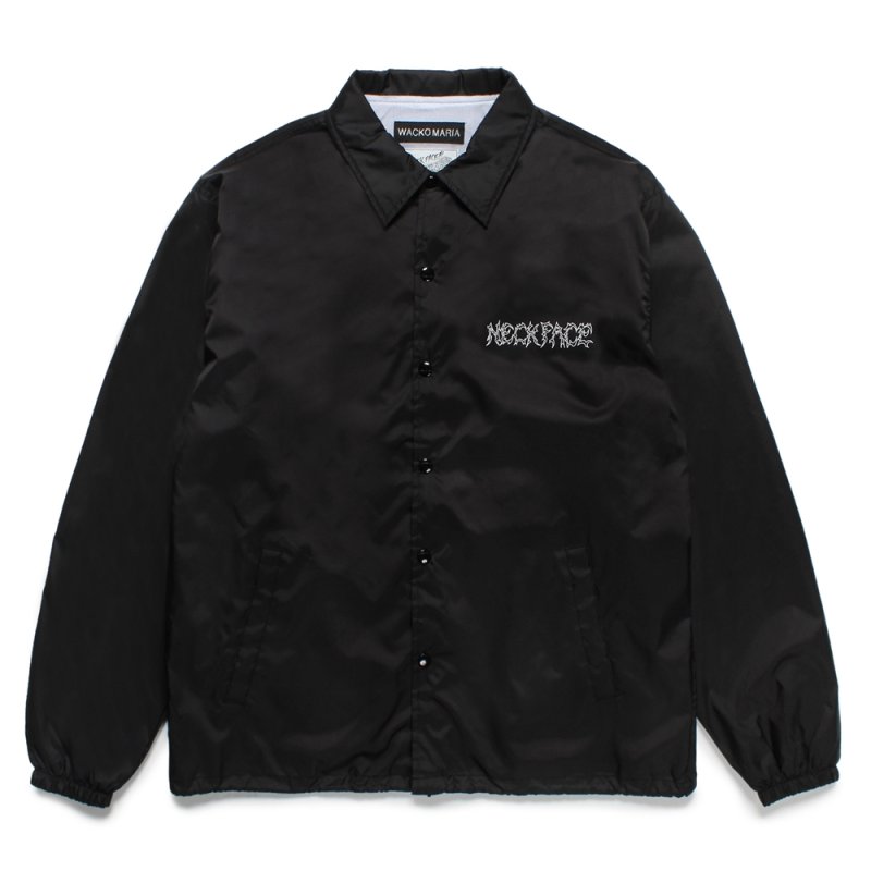 画像1: WACKO MARIA/NECKFACE / COACH JACKET（BLACK）［コーチJKT-25春夏］