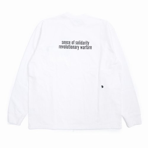 他の写真2: RATS/CIRCLE POCKET L/S TEE（WHITE）［プリント長袖ポケT-25春夏］