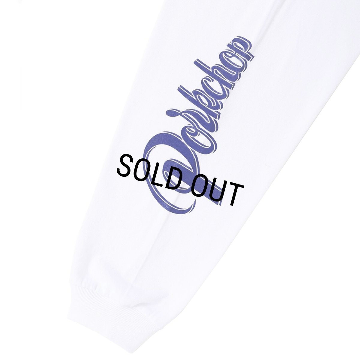 画像3: PORKCHOP/CRS LOGO L/S TEE（WHITE）［プリント長袖T-25春夏］ (3)