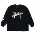 画像1: PORKCHOP/CRS LOGO L/S TEE（BLACK）［プリント長袖T-25春夏］ (1)